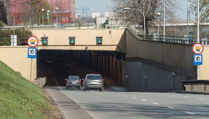tunel wislostrady z