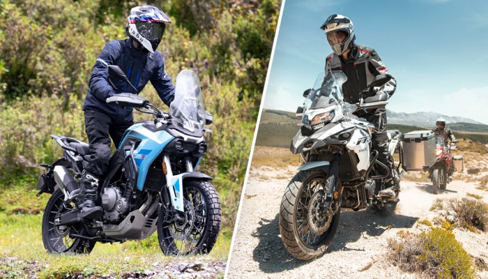 Benelli TRK 502X i Morbidelli T502X z