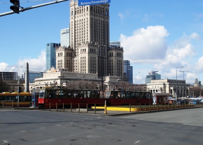 Polskie ulice i drogi centrum stolicy