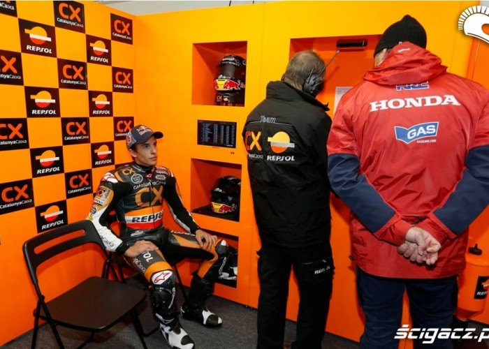 Przygotowania Mistrz Swiata Moto 2 Marc Marquez 2012