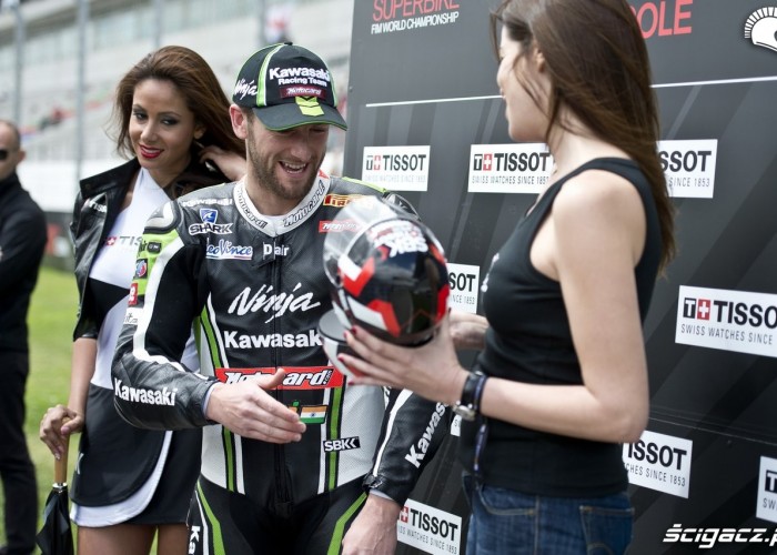 Tom Sykes i dziewczyny World Superbike Portimao 2013