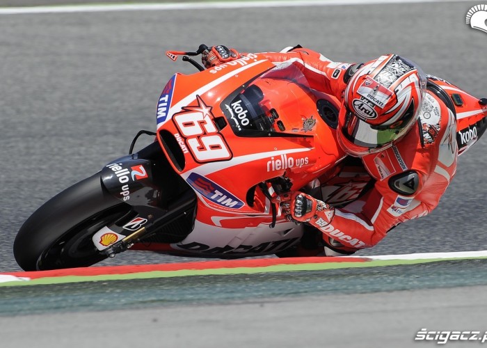 Nicky Hayden Grand Prix Katalonii MotoGP 2013