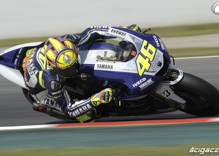 Rossi G P Katalonii MotoGP 2013