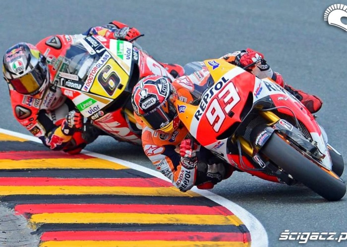 Marquez i Bradl Grand Prix Niemiec