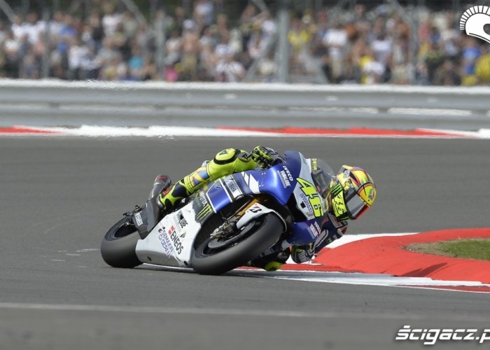 Rossi Grand Prix Silvestone 2013 wyscig