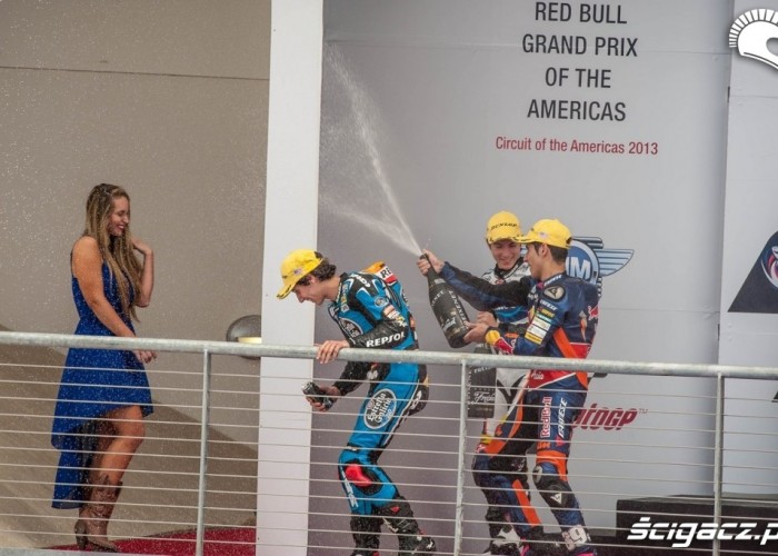 Dziewczyny i szampan Grand Prix of Americas Austin USA 2013