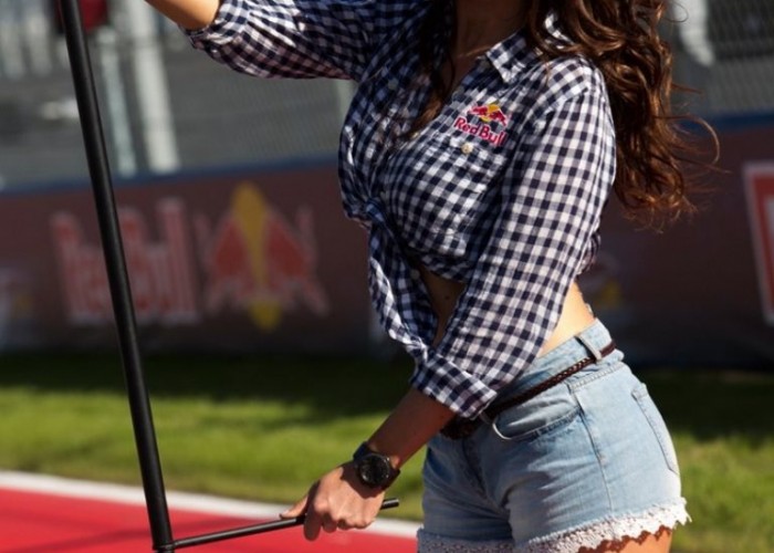 Modelki Red Bulla Grand Prix of Americas 2013