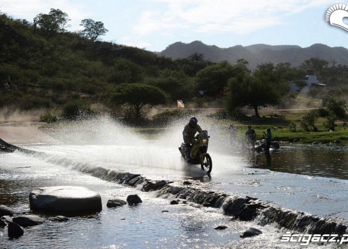 Etap 10 Dakar Rally 2013 rzeka