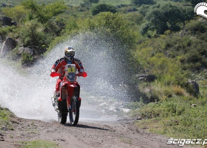 Honda Etap 10 Dakar Rally 2013