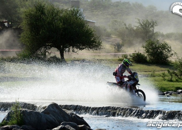 Motocykle Etap 10 Dakar Rally 2013