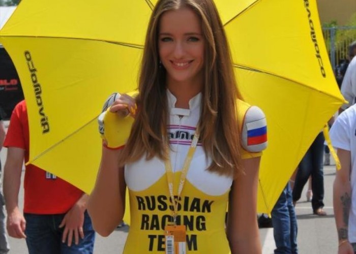 Rosja dziewczyny World Superbike Imola 2013