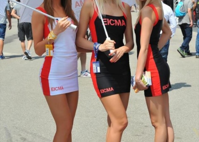 Targowe dziewczyny World Superbike Imola 2013