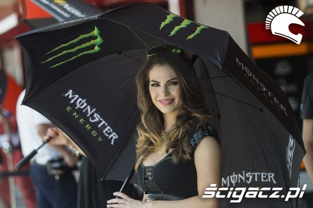 modelka Monstera Paddock Girls MotoGP Catalunya 2014
