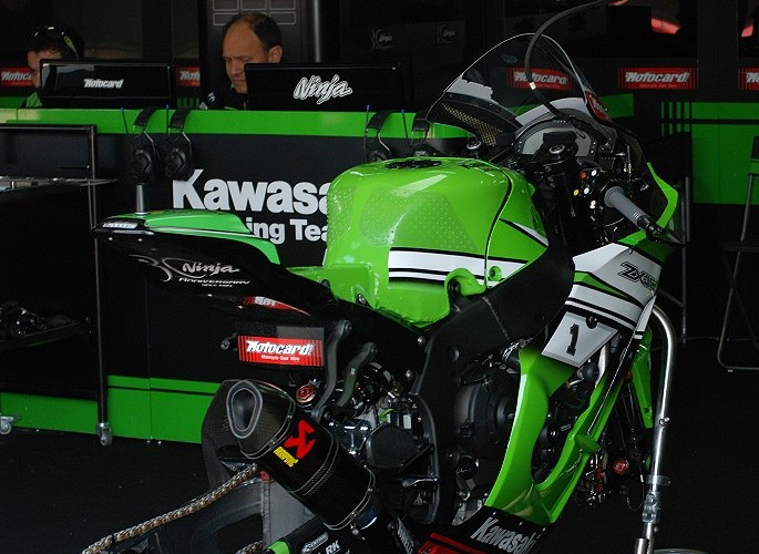 Kawasaki Motocard boks