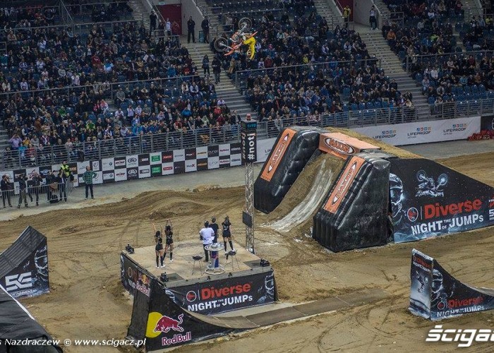 Tauron Arena Krakow podczas Diverse Night Of The Jumps