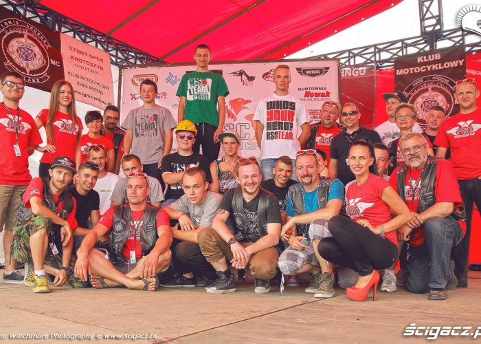 podium klasa nieregulaminowa PSC Krotoszyn 2015