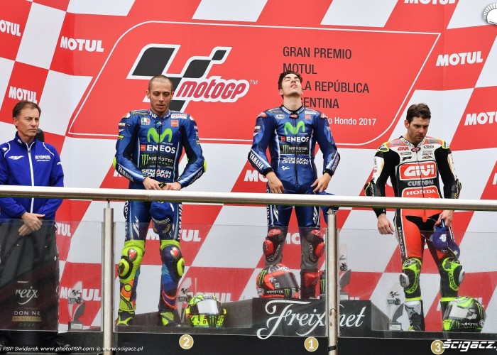 MotoGP Argentyna podium Swiderek 1