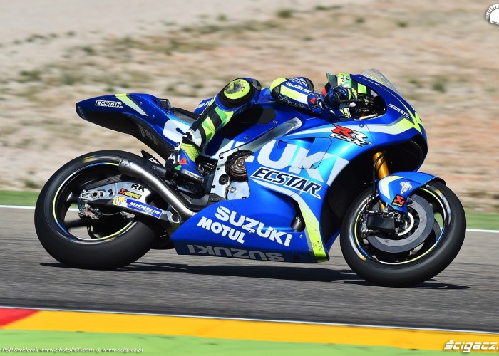 MotoGP Aragon Ecstar Suzuki 29 Andrea Iannone 19