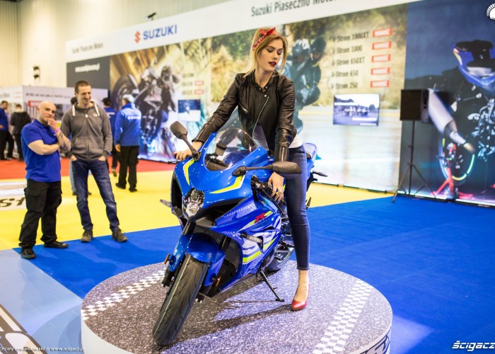 Wystawa Motocykli i Skuterow Moto Expo 2017 laska gixxer
