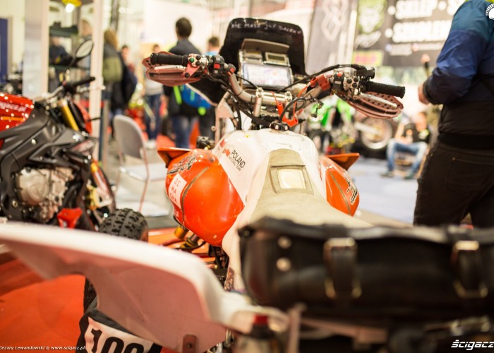 Wystawa Motocykli i Skuterow Moto Expo 2017 quad Rafal Sonik Dakar