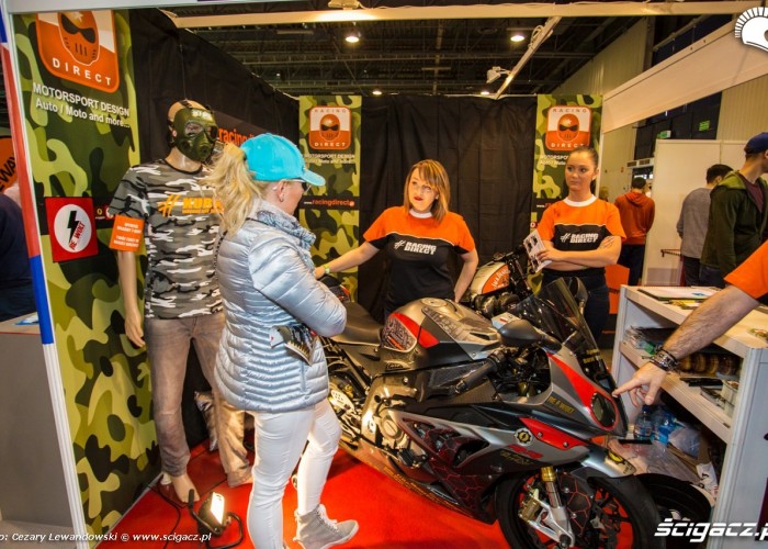 Wystawa motocykli i skuterow Moto Expo 2017 Racing Direct S1000RR