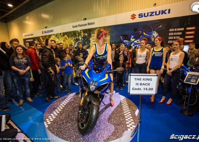 Wystawa motocykli i skuterow Moto Expo 2017 Suzuki GSXR