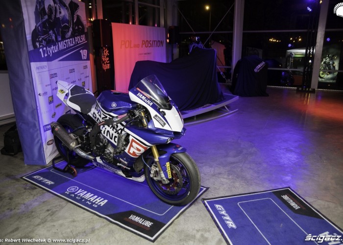 Pawel Szkopek benefis Yamaha R1 pazera racing