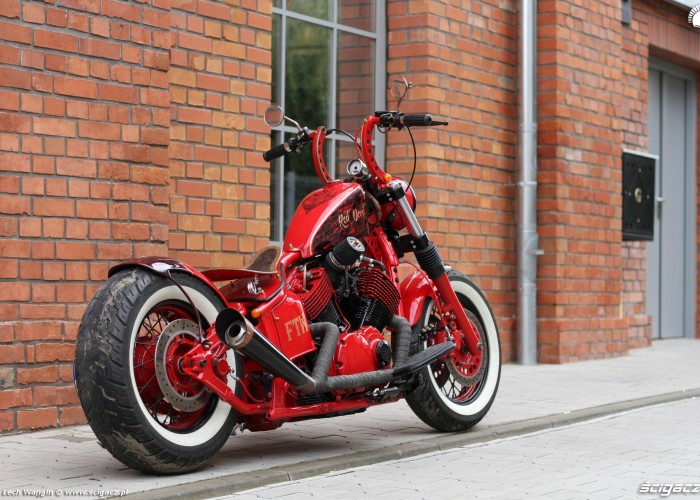 07 Red Devil custom bike