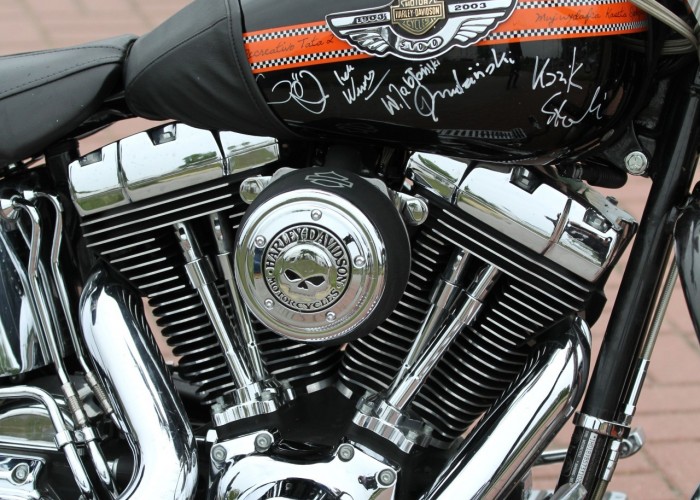 20 Harley Davidson Fat Bob Kazik silnik