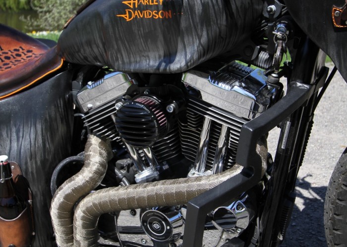 64 Harley Davidson Sportster 1200 Led Sled custom