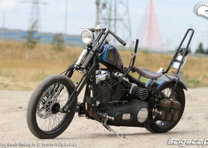 07 Harley Davidson Softail Evo Custom piekny