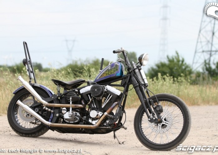 10 Harley Davidson Softail Evo Custom profil