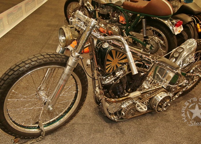 017 Big Twin Bikeshow Expo 22 Houten wystawa motocykli custom