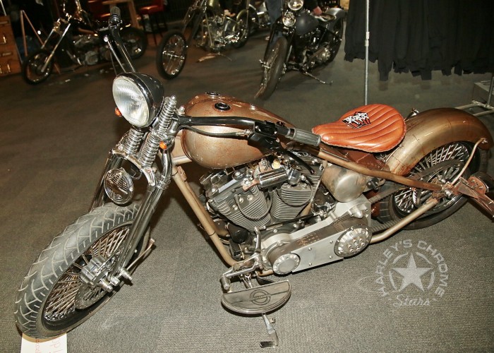 039 Big Twin Bikeshow Expo 22 Houten wystawa motocykli custom