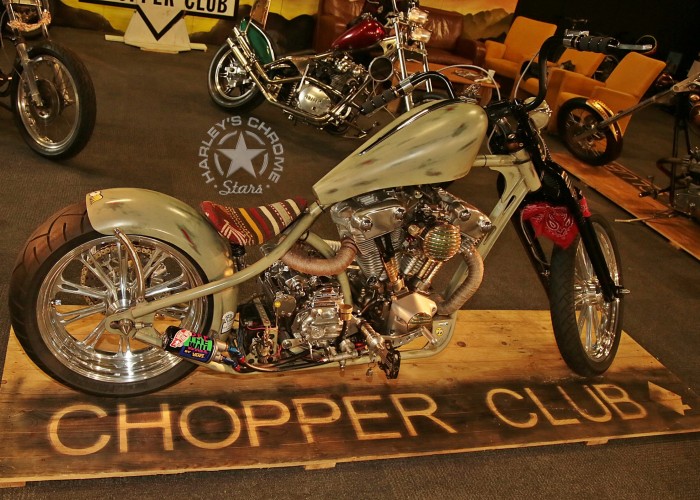 054 Big Twin Bikeshow Expo 22 Houten wystawa motocykli custom