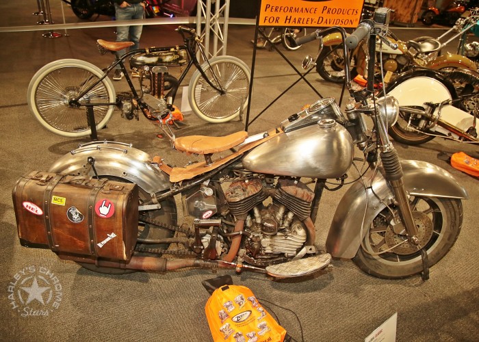 059 Big Twin Bikeshow Expo 22 Houten wystawa motocykli custom