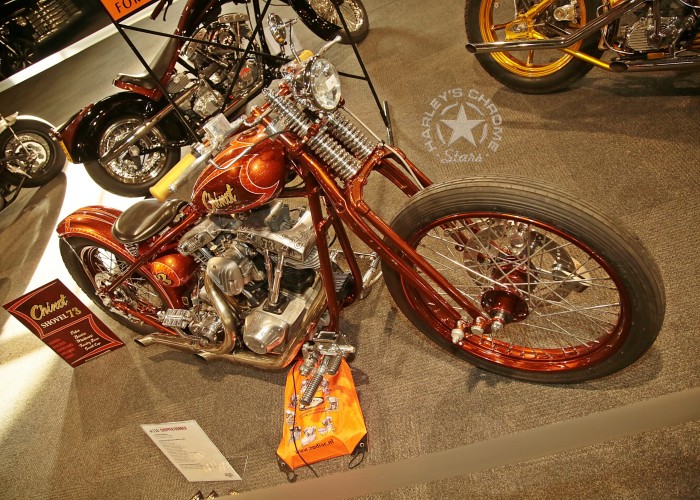 069 Big Twin Bikeshow Expo 22 Houten wystawa motocykli custom