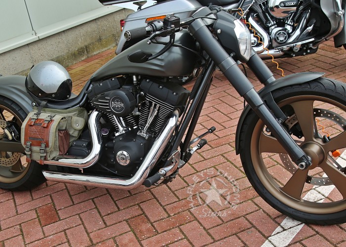 099 Big Twin Bikeshow Expo 22 Houten wystawa motocykli custom
