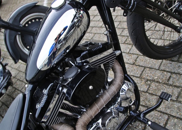 152 Big Twin Bikeshow Expo 22 Houten wystawa motocykli custom
