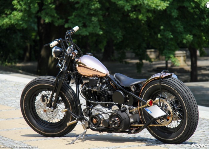 06 Harley Davidson Knucklehead custom pejzaz