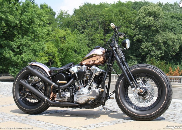 29 Harley Davidson Knucklehead custom