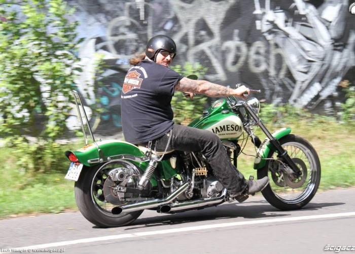 04 Harley Davidson Shovelhead jazda