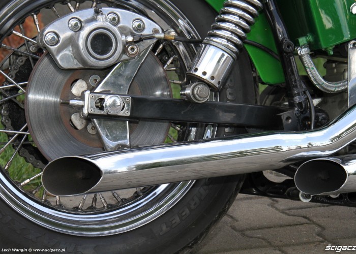 13 Harley Davidson Shovelhead custom wydech