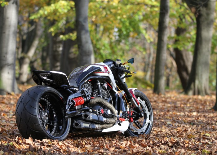 28 Harley Davidson V rod Grunwald las