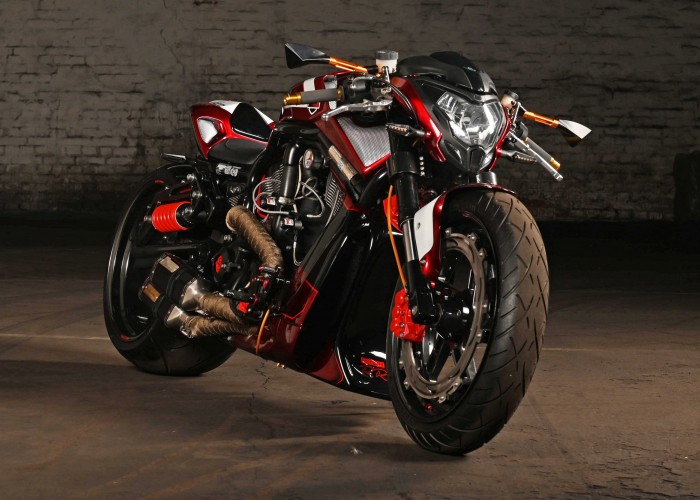 35 VRod Harley Davidson Szajbas Garage Mephisto