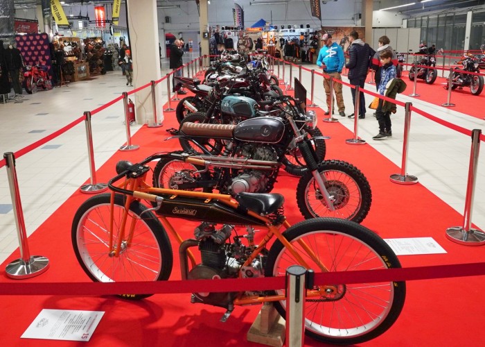 customy na targach warsaw motorcycle show 2022