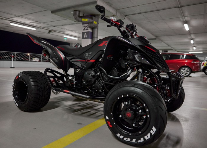 31 Yamaha Raptor R1 ATV Swap Garage garaz podziemny