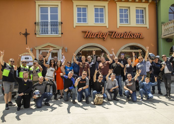 01 ekipa Zlot Harley Davidson w Budapeszcie