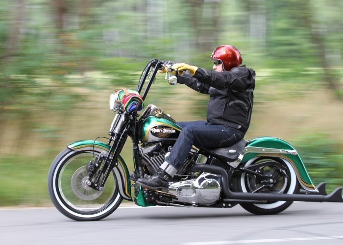 05 Harley Davidson Softail Springer custom Piotr Marszewski