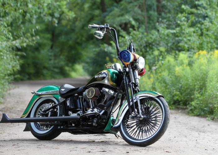 10 Harley Davidson Softail Springer custom szutrowka